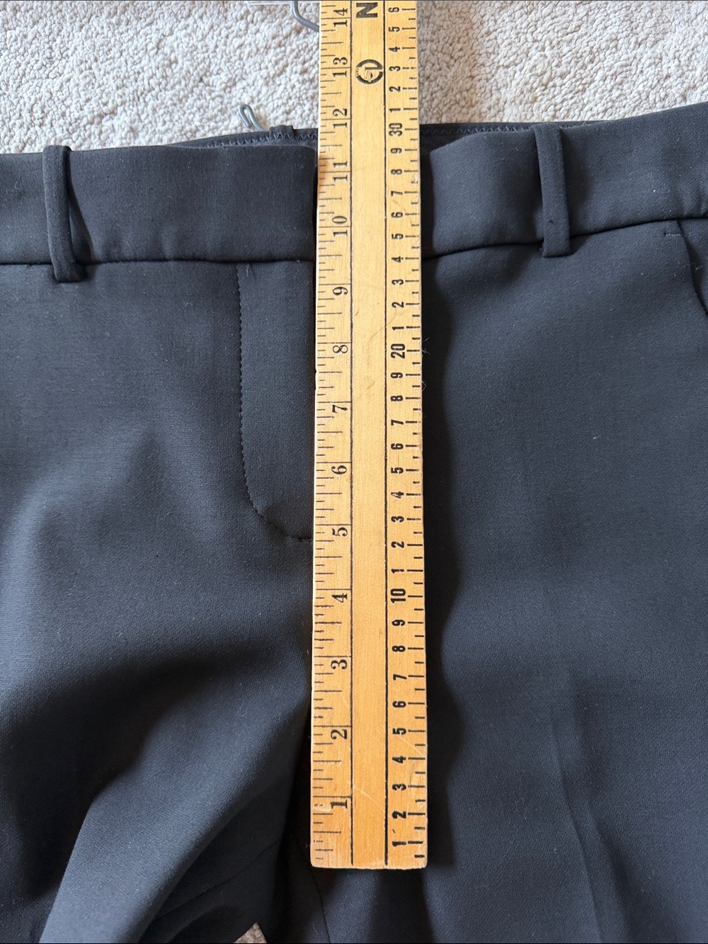 J. Crew Black Cameron Trouser Pants Size 8T - Picture 10 of 11